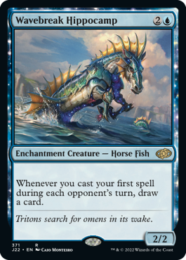 [371]【EN】波破りの海馬/Wavebreak Hippocamp【J22】[R][青]