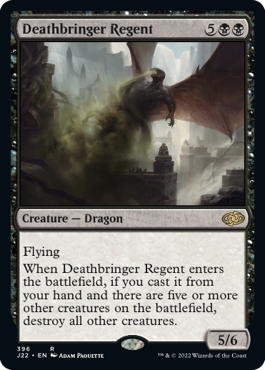 [396]【EN】死致の執政/Deathbringer Regent【J22】[R][黒]