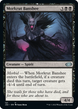 [121]【EN】モークラットのバンシー/Morkrut Banshee【J22】[U][黒]