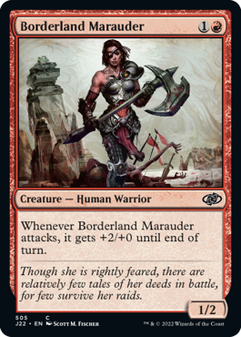 [505]【EN】国境地帯の匪賊/Borderland Marauder【J22】[C][赤]
