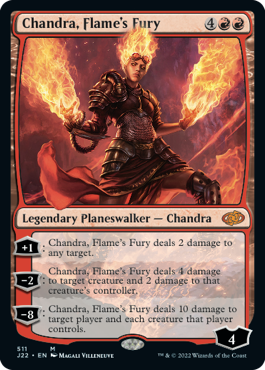 [511]【EN】炎の憤怒、チャンドラ/Chandra, Flame's Fury【J22】[M][赤]