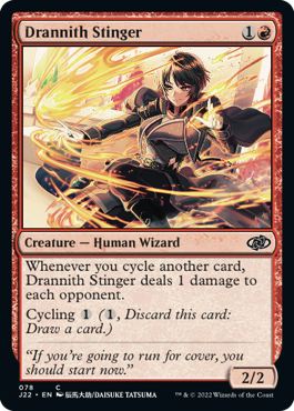 [078]【EN】ドラニスの刺突者/Drannith Stinger【J22】[C][赤]