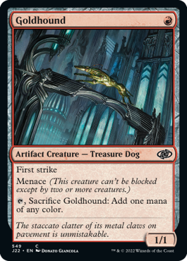 [549]【EN】黄金犬/Goldhound【J22】[C][赤]