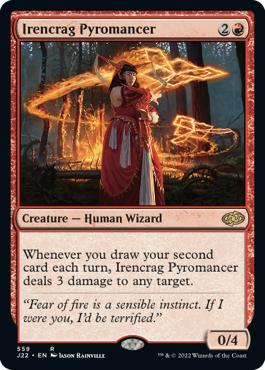 [559]【EN】アイレンクラッグの紅蓮術師/Irencrag Pyromancer【J22】[R][赤]