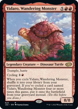 [625]【EN】さまよう怪物、イダーロ/Yidaro, Wandering Monster【J22】[R][赤]