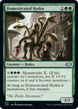 [647]【EN】飼い馴らされたハイドラ/Domesticated Hydra【J22】[U][緑]