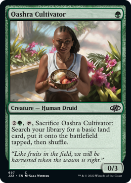 [697]【EN】オアシュラの耕作者/Oashra Cultivator【J22】[C][緑]