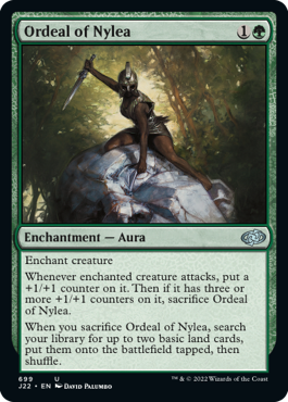 [699]【EN】ナイレアの試練/Ordeal of Nylea【J22】[U][緑]