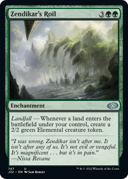 [747]【EN】ゼンディカーの乱動/Zendikar's Roil【J22】[U][緑]