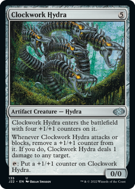 [135]【EN】機械仕掛けのハイドラ/Clockwork Hydra【J22】[U][茶]
