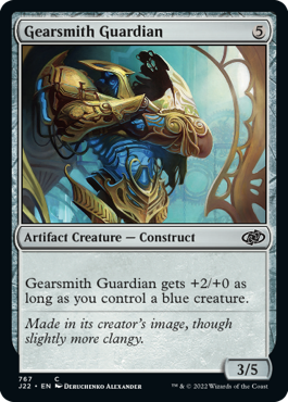 [767]【EN】機械職人の守護者/Gearsmith Guardian【J22】[C][茶]