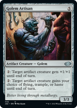 [770]【EN】ゴーレムの職工/Golem Artisan【J22】[U][茶]