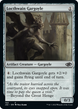 [783]【EN】ロークスワインのガーゴイル/Locthwain Gargoyle【J22】[C][茶]