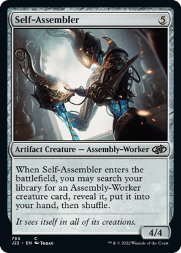 [795]【EN】自己組立機械/Self-Assembler【J22】[C][茶]