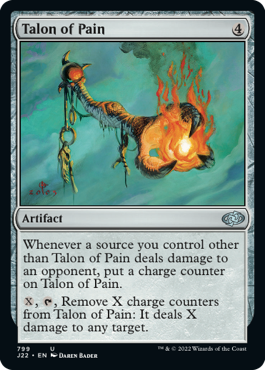 [799]【EN】苦痛の鉤爪/Talon of Pain【J22】[U][茶]
