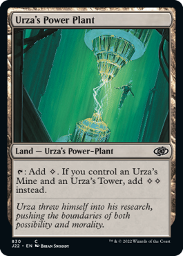 [830]【EN】ウルザの魔力炉/Urza's Power Plant【J22】[C][土地]