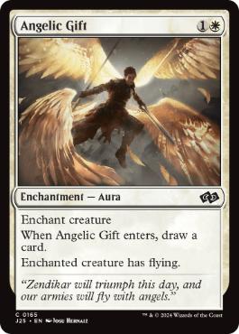 [165]【EN】天使の贈り物/Angelic Gift【J25】[C][白]