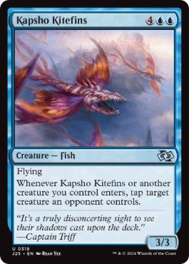 [318]【EN】カプショ海の飛行魚/Kapsho Kitefins【J25】[U][青]