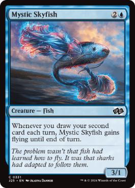 [331]【EN】神秘の空魚/Mystic Skyfish【J25】[C][青]