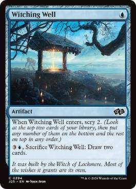 [394]【EN】魔法の井戸/Witching Well【J25】[C][青]
