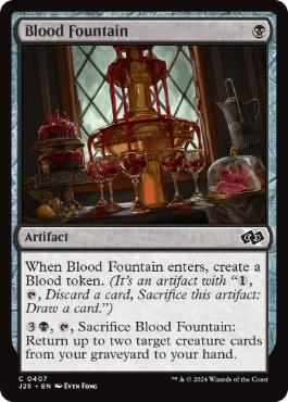 [407]【EN】血の泉/Blood Fountain【J25】[C][黒]