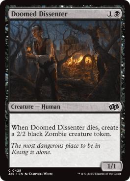 [425]【EN】悪運尽きた造反者/Doomed Dissenter【J25】[C][黒]