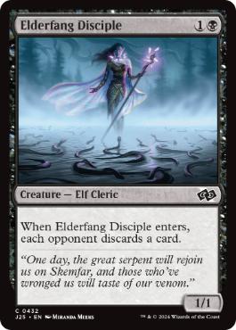 [432]【EN】古牙の信奉者/Elderfang Disciple【J25】[C][黒]