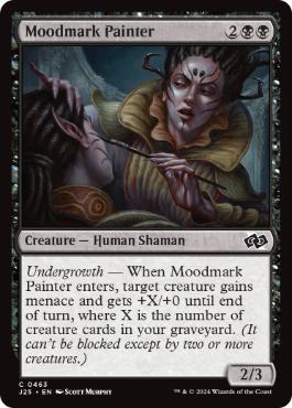 [463]【EN】感情化粧師/Moodmark Painter【J25】[C][黒]