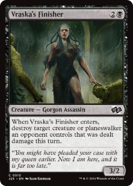 [510]【EN】ヴラスカの懐刀/Vraska's Finisher【J25】[C][黒]