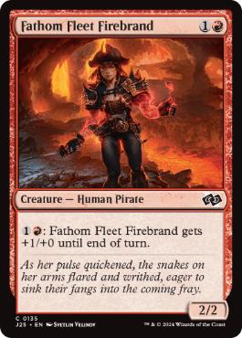 [135]【EN】深海艦隊の扇動者/Fathom Fleet Firebrand【J25】[C][赤]