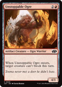 [609]【EN】止められぬ大峨/Unstoppable Ogre【J25】[C][赤]
