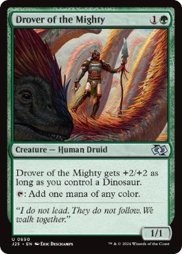[650]【EN】大物群れの操り手/Drover of the Mighty【J25】[U][緑]