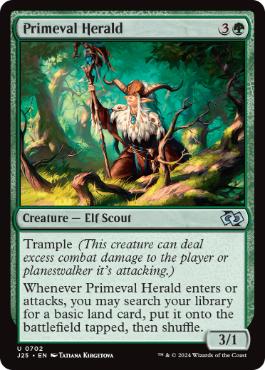 [702]【EN】原始の伝令/Primeval Herald【J25】[U][緑]
