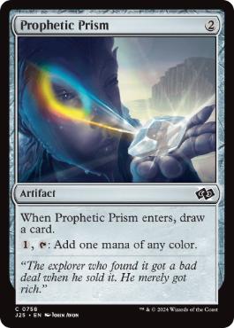 [758]【EN】予言のプリズム/Prophetic Prism【J25】[C][茶]
