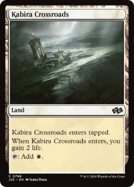 [768]【EN】カビーラの交差路/Kabira Crossroads【J25】[C][土地]