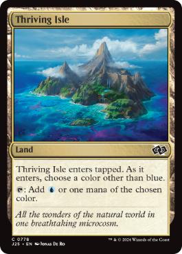 [778]【EN】興隆する島嶼/Thriving Isle【J25】[C][土地]