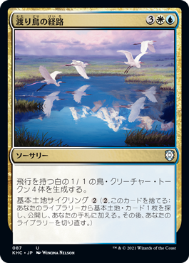 [087]【JP】渡り鳥の経路/Migratory Route【KHC】[U][多色]