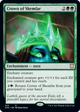 [013]【EN】スケムファーの冠/Crown of Skemfar【KHC】[R][緑]