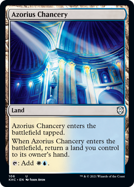 [106]【EN】アゾリウスの大法官庁/Azorius Chancery【KHC】[U][土地]