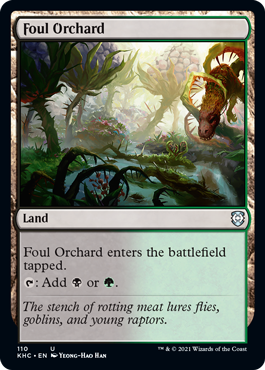 [110]【EN】穢れた果樹園/Foul Orchard【KHC】[U][土地]