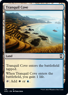 [119]【EN】平穏な入り江/Tranquil Cove【KHC】[C][土地]