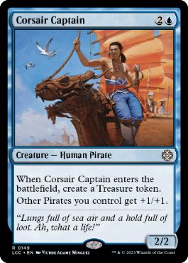[149]【EN】海賊船長/Corsair Captain【LCC】[R][青]