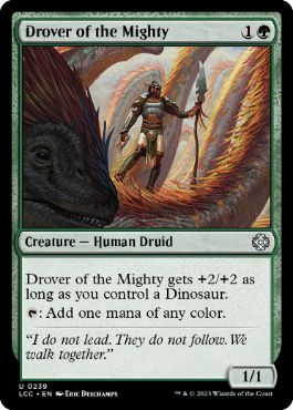 [239]【EN】大物群れの操り手/Drover of the Mighty【LCC】[U][緑]