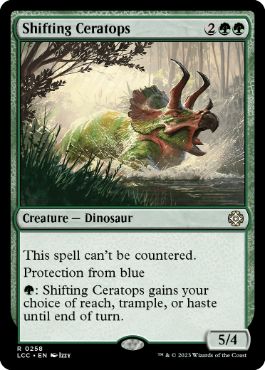 [258]【EN】変容するケラトプス/Shifting Ceratops【LCC】[R][緑]