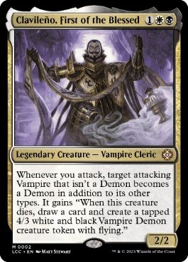 [002]【EN】【FOIL】最初の福者、クラヴィレーニョ/Clavileño, First of the Blessed【LCC】[M][多色]