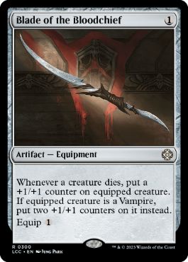 [300]【EN】血の長の刃/Blade of the Bloodchief【LCC】[R][茶]