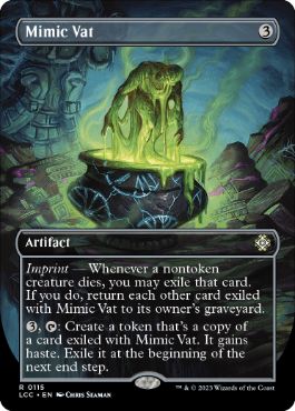 [115]【EN】【FOIL】■ボーダーレス■ミミックの大桶/Mimic Vat【LCC】[R][茶]