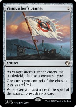 [316]【EN】勝者の戦旗/Vanquisher's Banner【LCC】[R][茶]