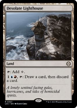 [327]【EN】僻地の灯台/Desolate Lighthouse【LCC】[R][土地]