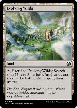 [328]【EN】進化する未開地/Evolving Wilds【LCC】[C][土地]